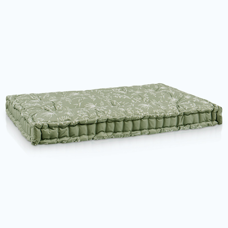 Coussin matelas de sol 'Castellane' kaki
