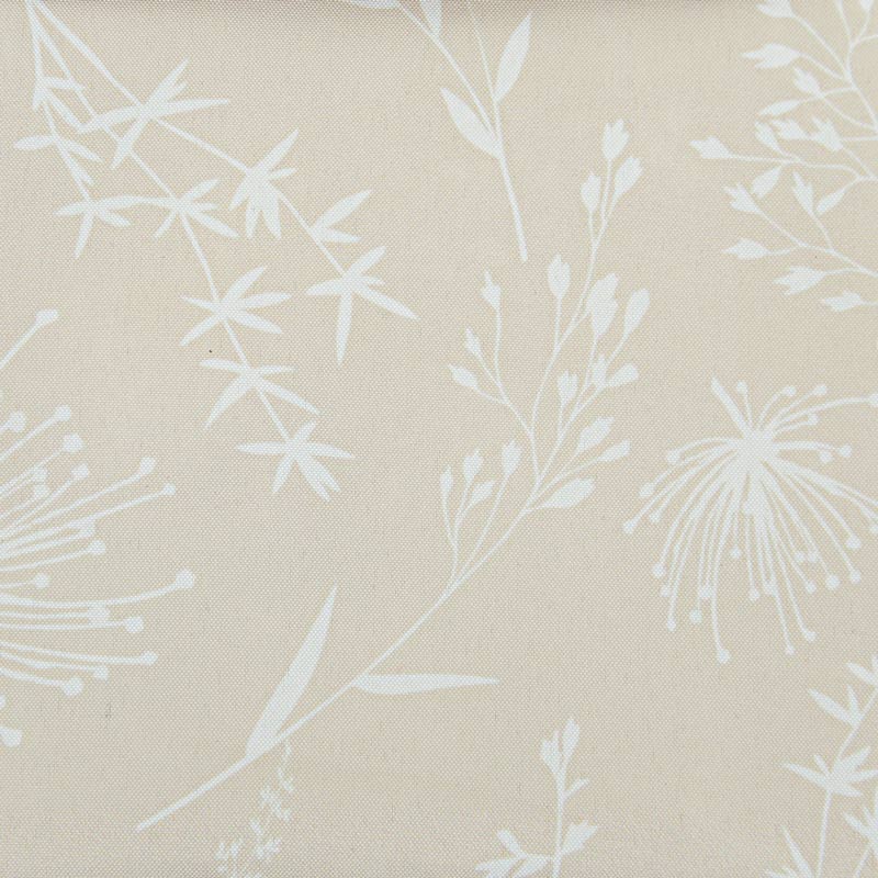Nappe déperlante imprimée 'Castellane' beige