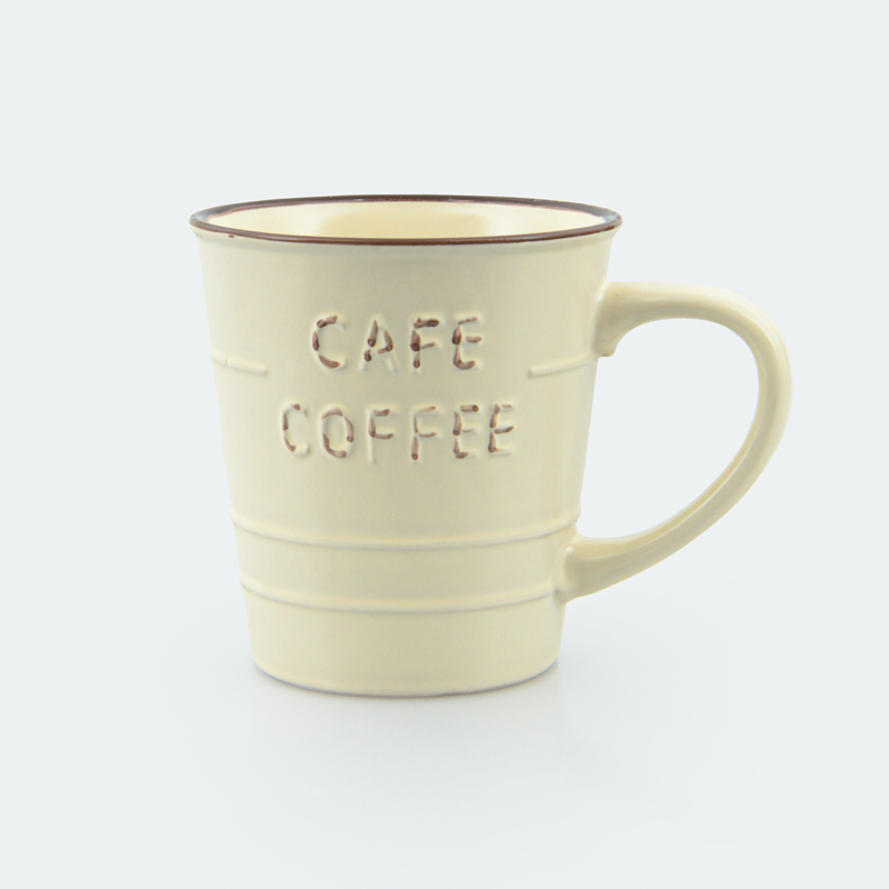 Tasse à café lungo 'Cafeteria' en grès