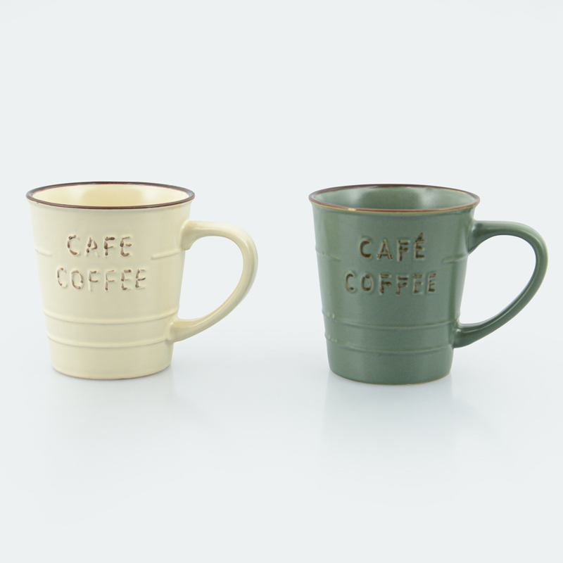 Tasse à café lungo 'Cafeteria' en grès