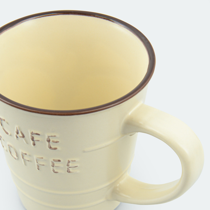 Tasse à café lungo 'Cafeteria' en grès