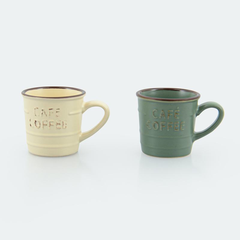 Tasse à café espresso 'Cafeteria' en grès