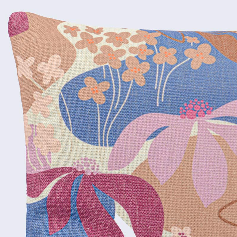 Coussin imprimé 'Alice' 
