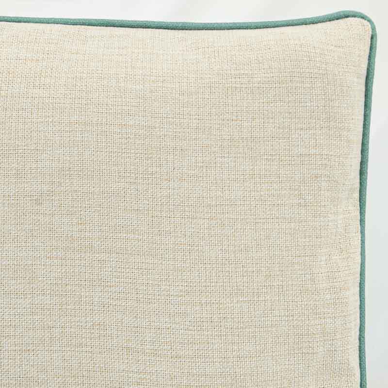 Coussin imprimé 'Caly' vert