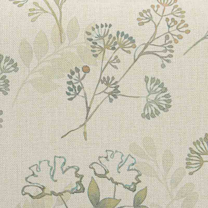Coussin imprimé 'Lise' vert