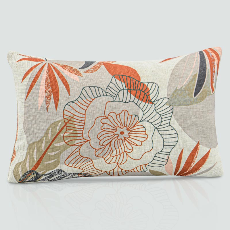 Coussin imprimé 'Carmina' 