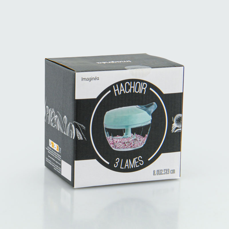 Hachoir 3 lames vert sauge