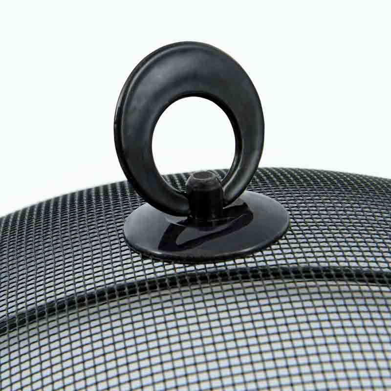 Cloche protection aliment en métal