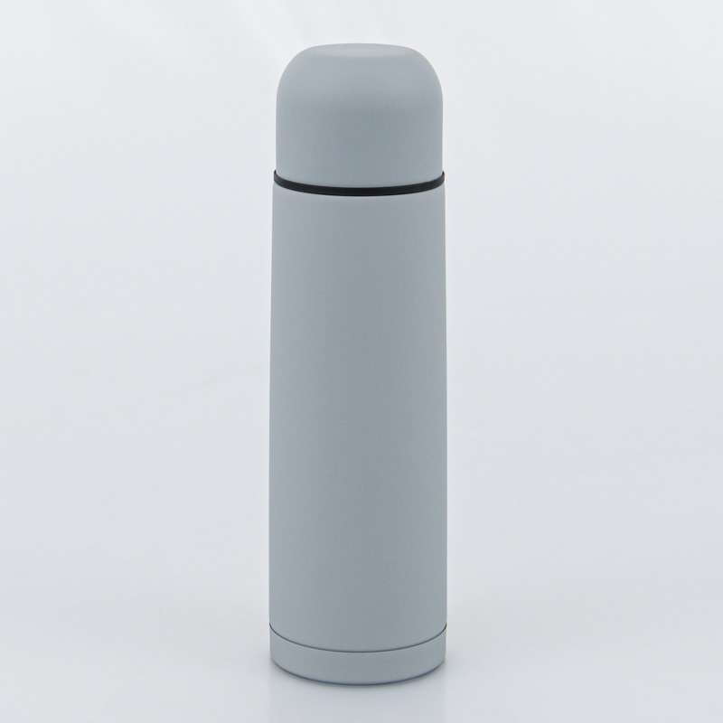 Bouteille isotherme avec gobelet gris