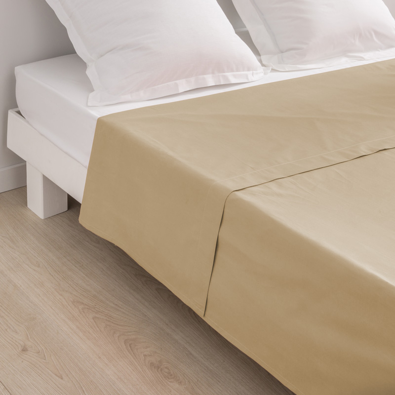 Drap plat 'Dream' beige