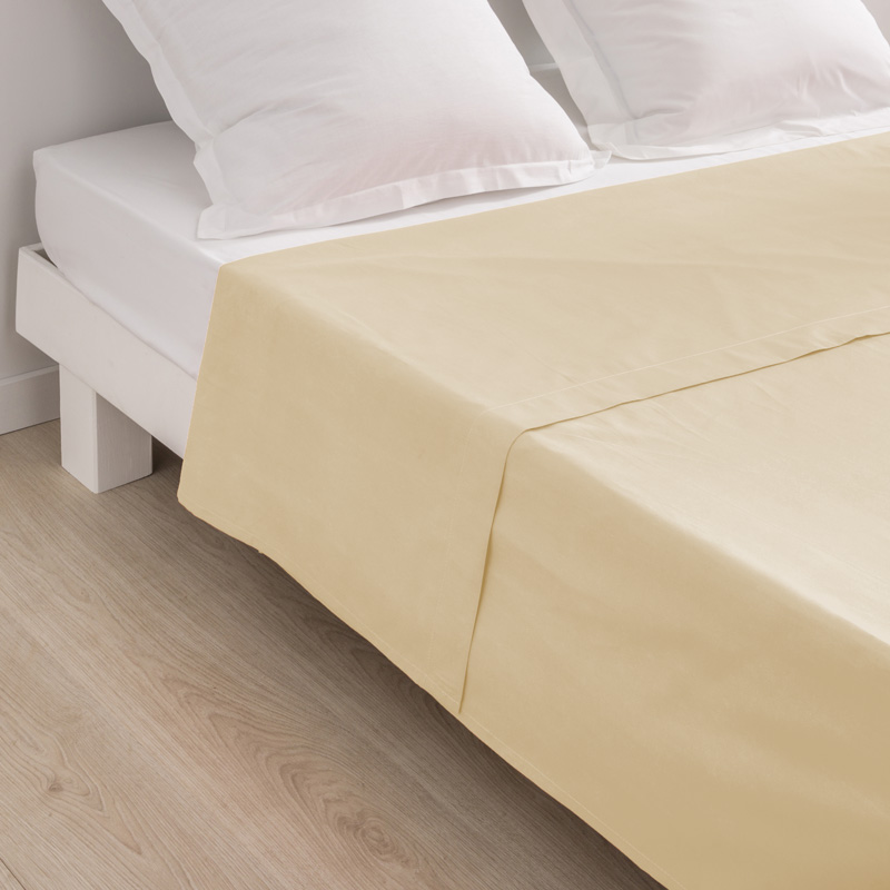 Drap plat 'Dream' beige
