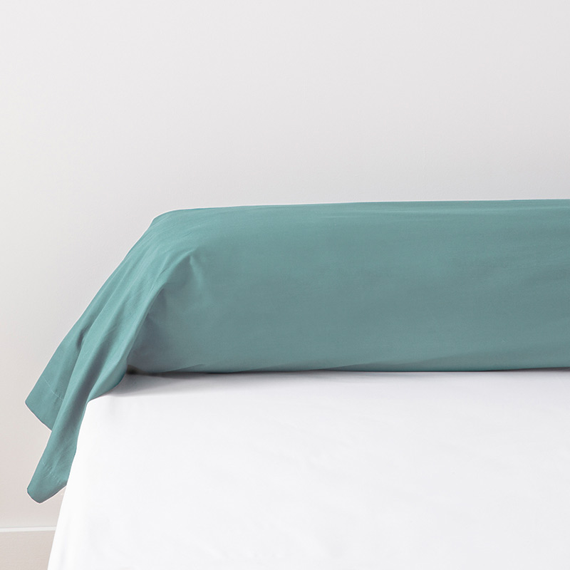 Taie de traversin 'Dream' bleu acier