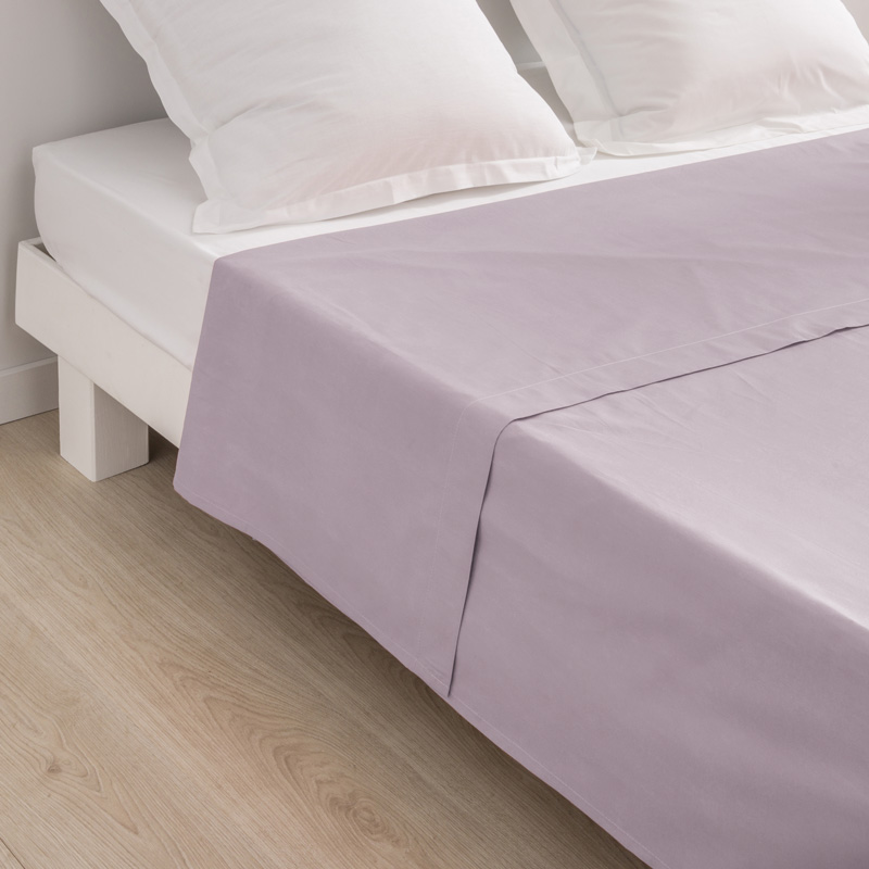 Drap plat 'Dream' parme