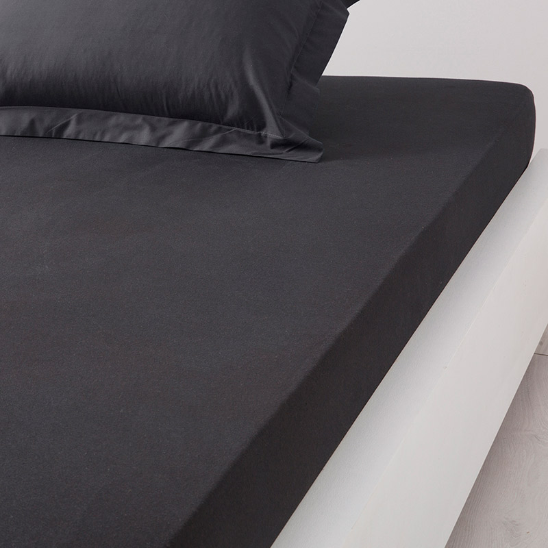 Drap housse 'Dream' noir 140x190cm - L'Incroyable