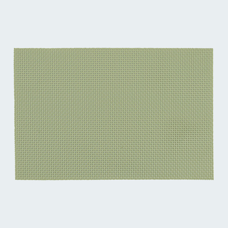 Set de table rectangulaire 'Quadri' vert