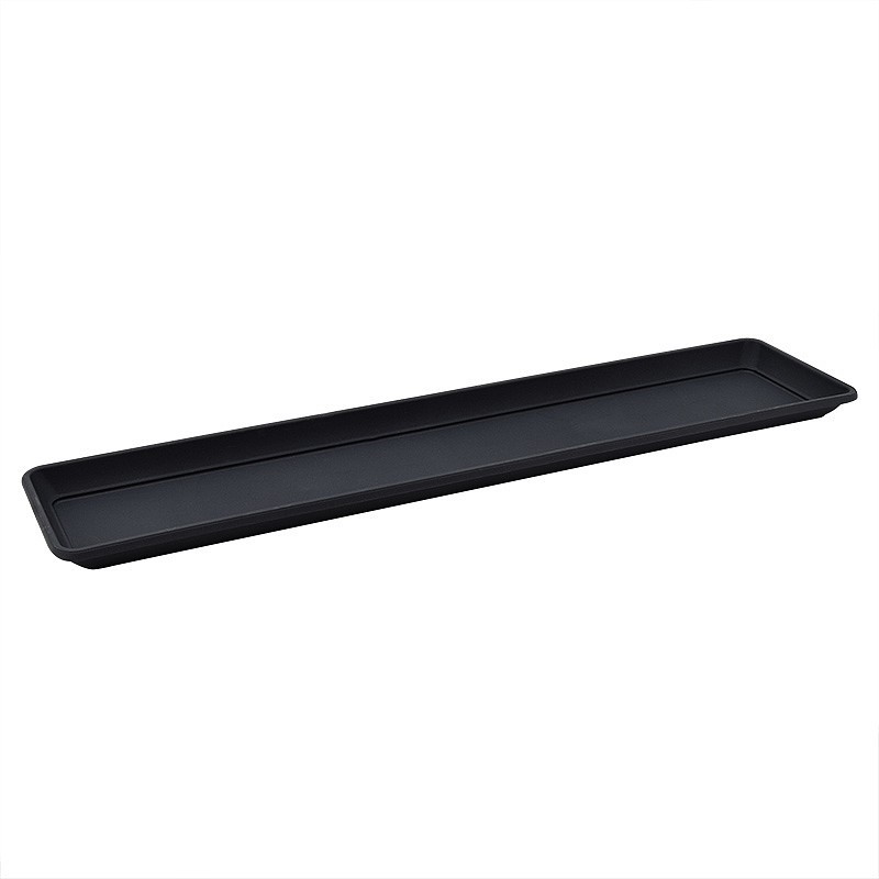 Plateau pour jardinière 'Maré' gris anthracite
