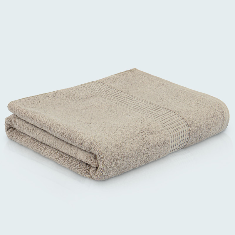 Drap de bain 'Loca' XL couleur taupe