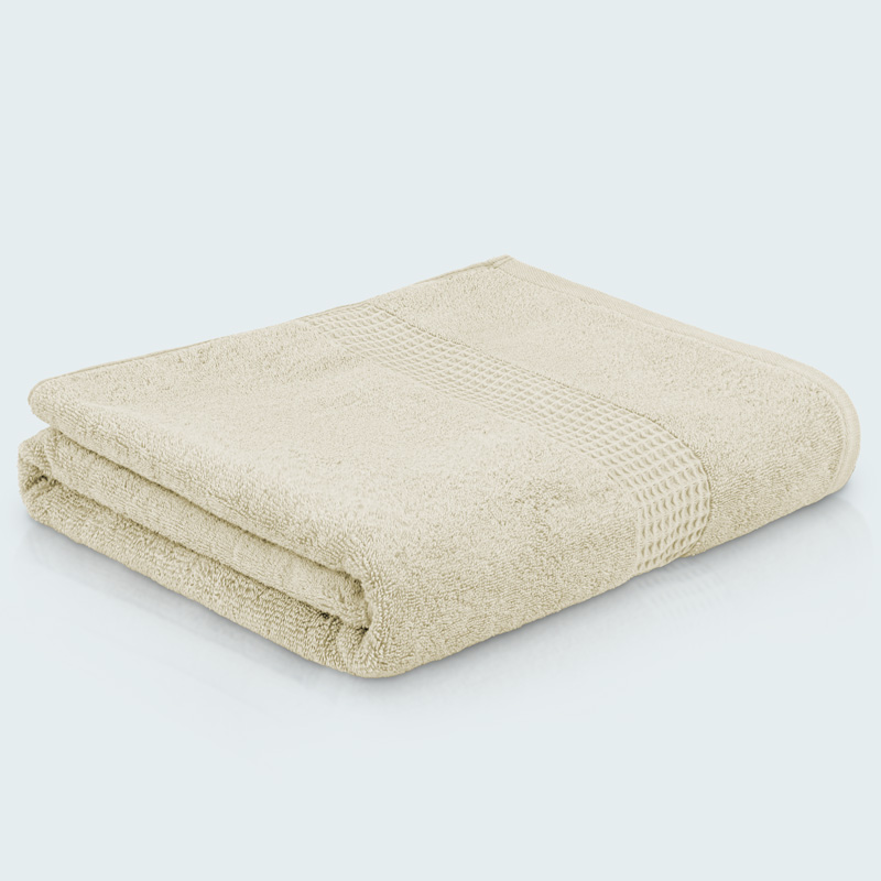 Drap de bain 'Loca' XL couleur écru