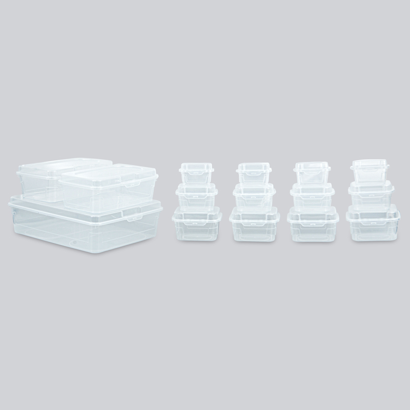 Lot de 15 boîtes de rangement 'Kempy Line'