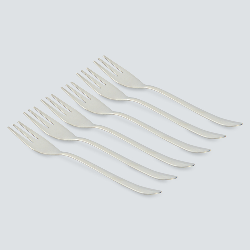 Lot de 6 fourchettes à gâteau 'Apetitoso'