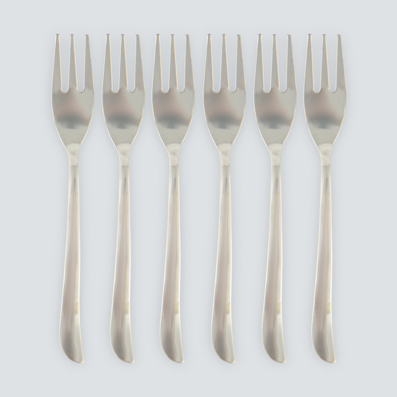 Lot de 6 fourchettes à gâteau 'Apetitoso'
