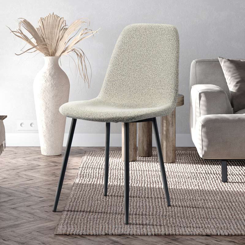 Chaise 'Leny' bicolore