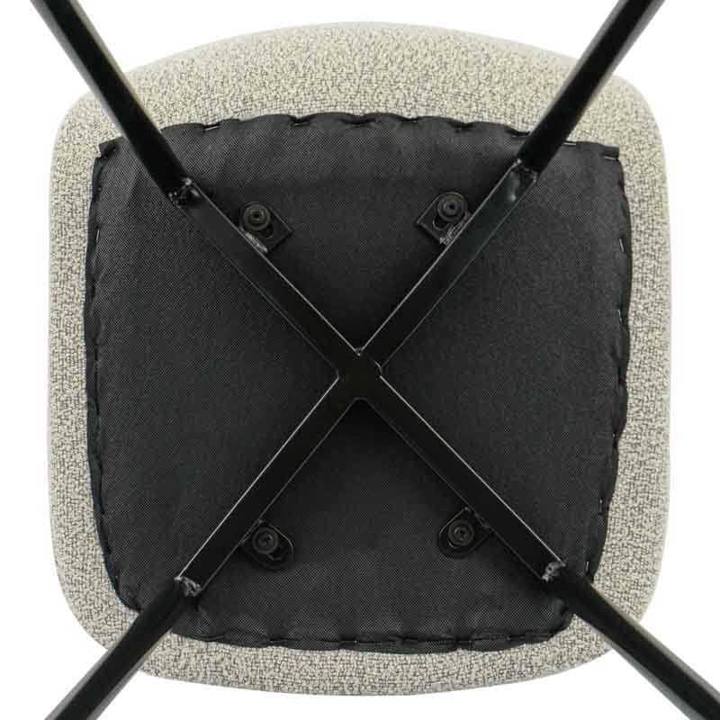 Chaise 'Leny' bicolore
