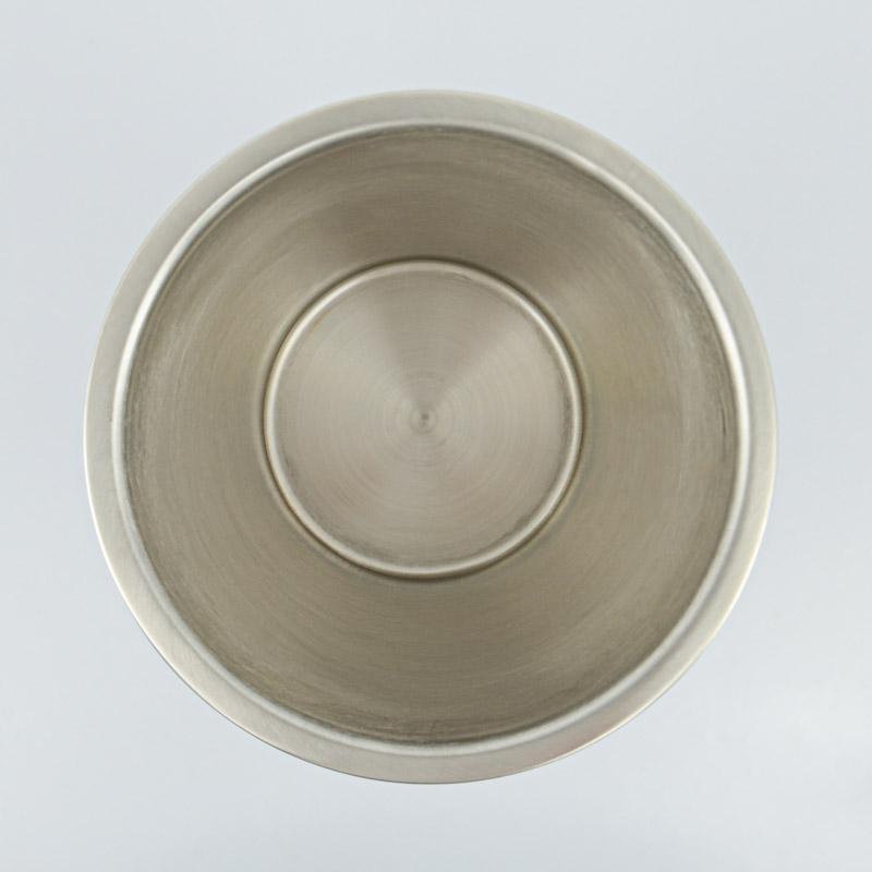 Seau à champagne en inox gris 420cl