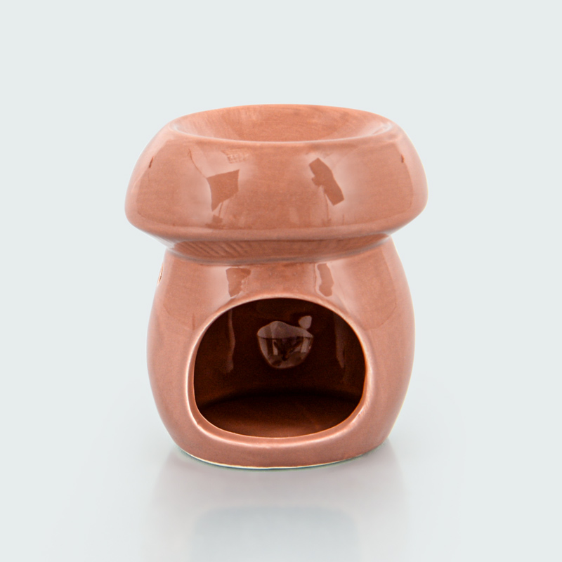 Brûle-parfums terracotta en céramique
