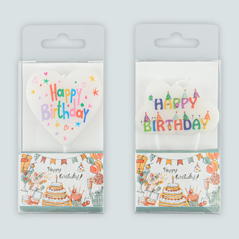 Bougies d'anniversaire 
