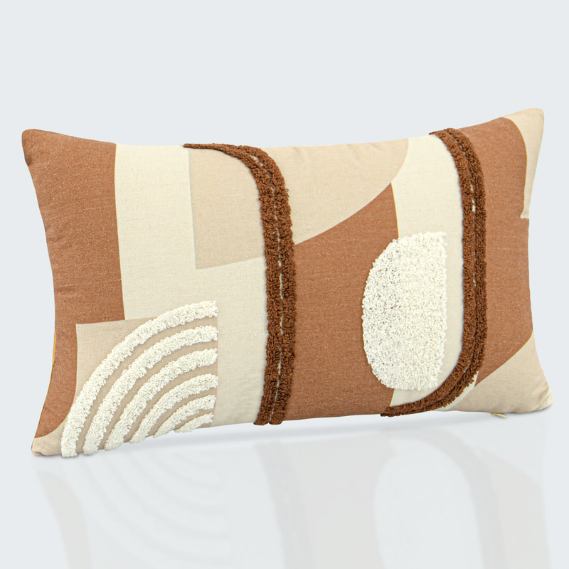 Coussin imprimé mosaïque 'Tirana'