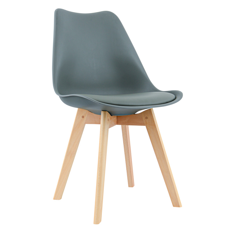 Chaise scandinave 'Romy' kaki 
