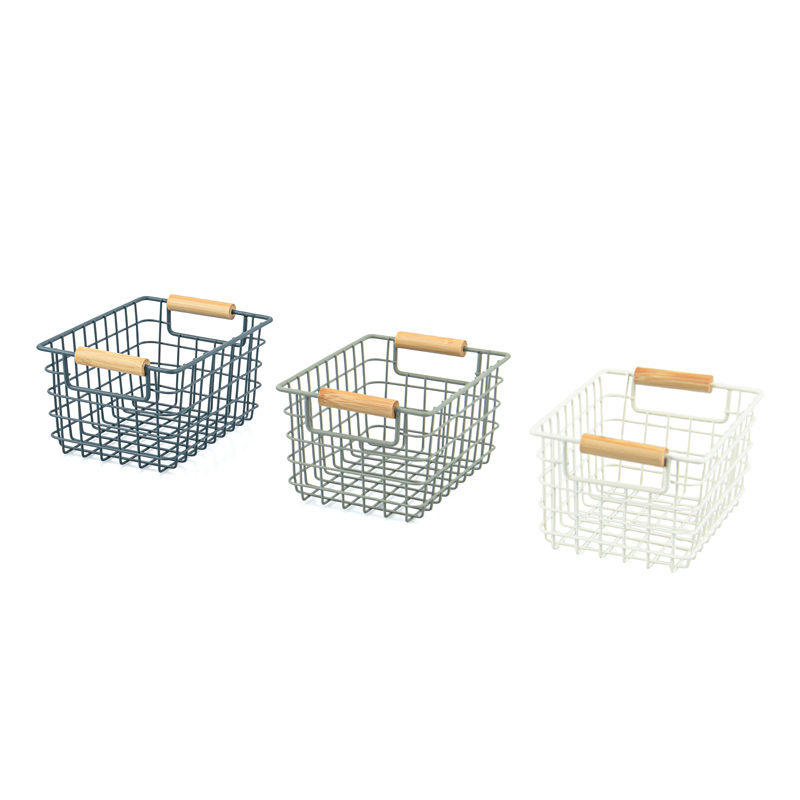 Panier de rangement avec poignée 'Wally'