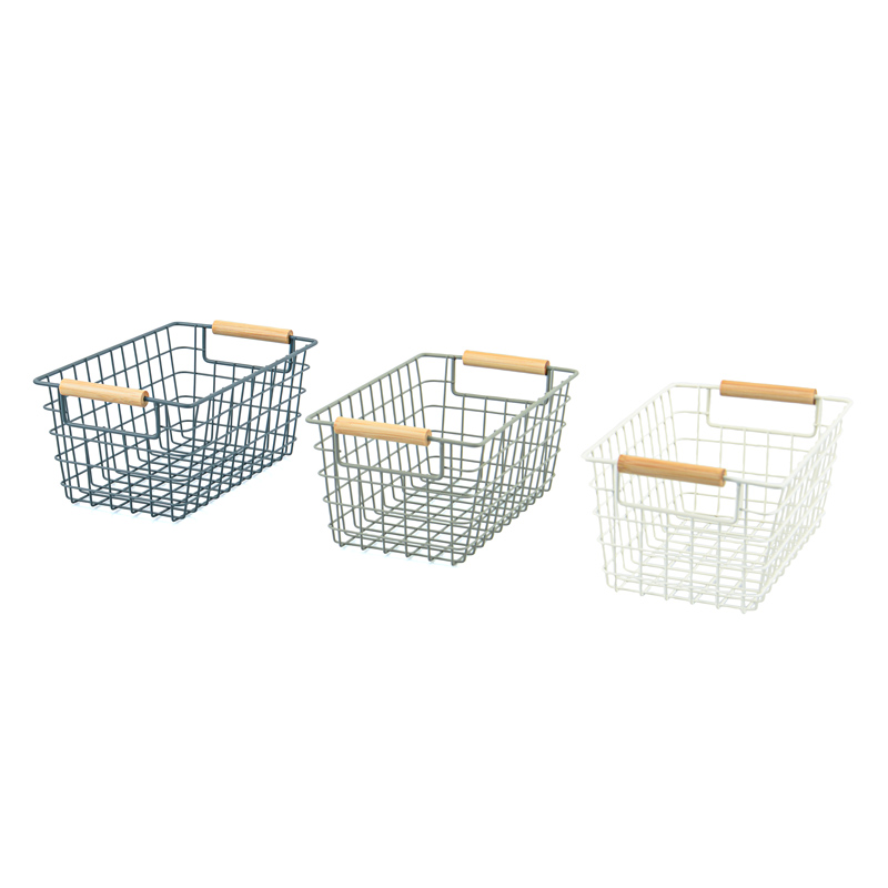 Panier de rangement avec poignée 'Wally'