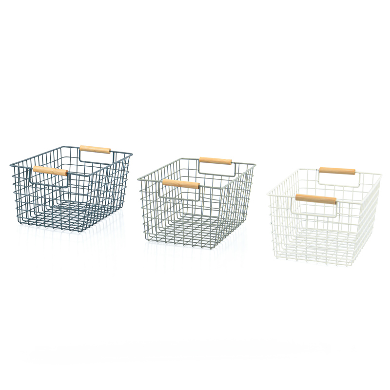 Panier de rangement avec poignée 'Wally'