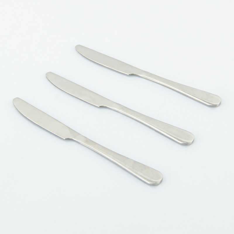 Lot de 3 couteaux en inox
