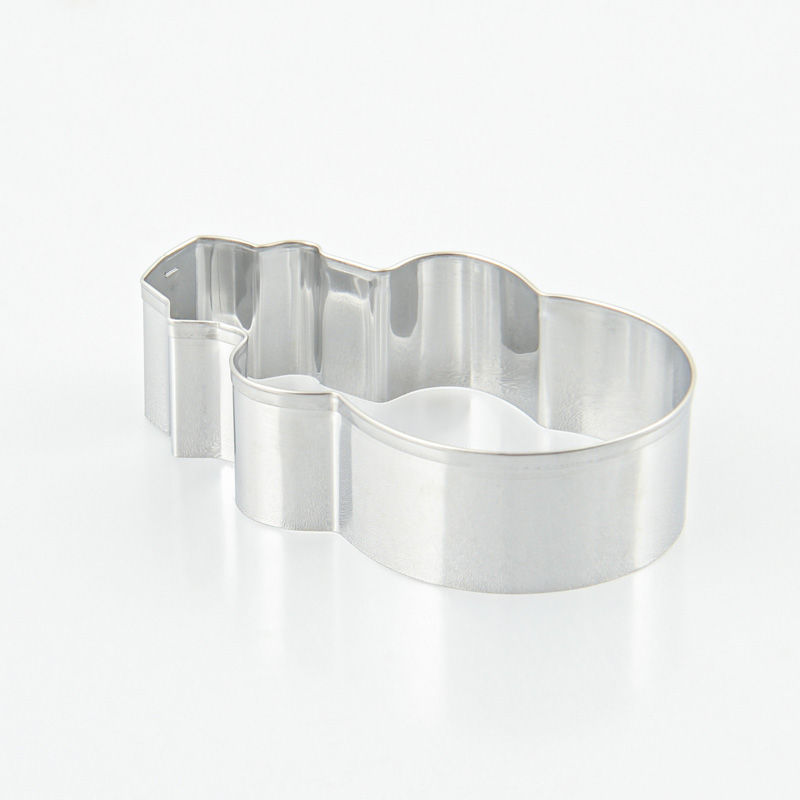 Emporte-pièce forme bonhomme de neige en inox