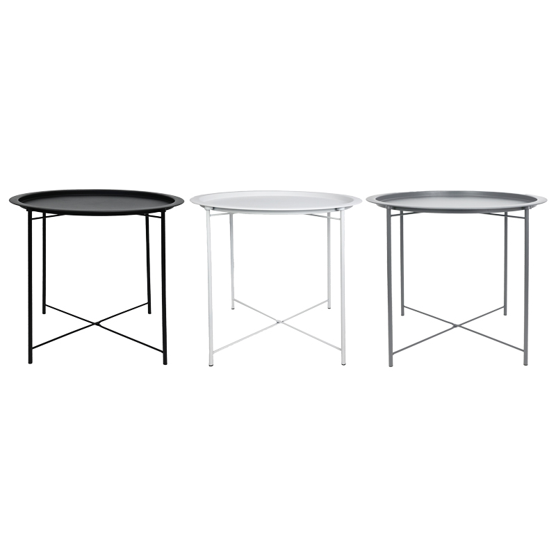 Table d'appoint en métal  