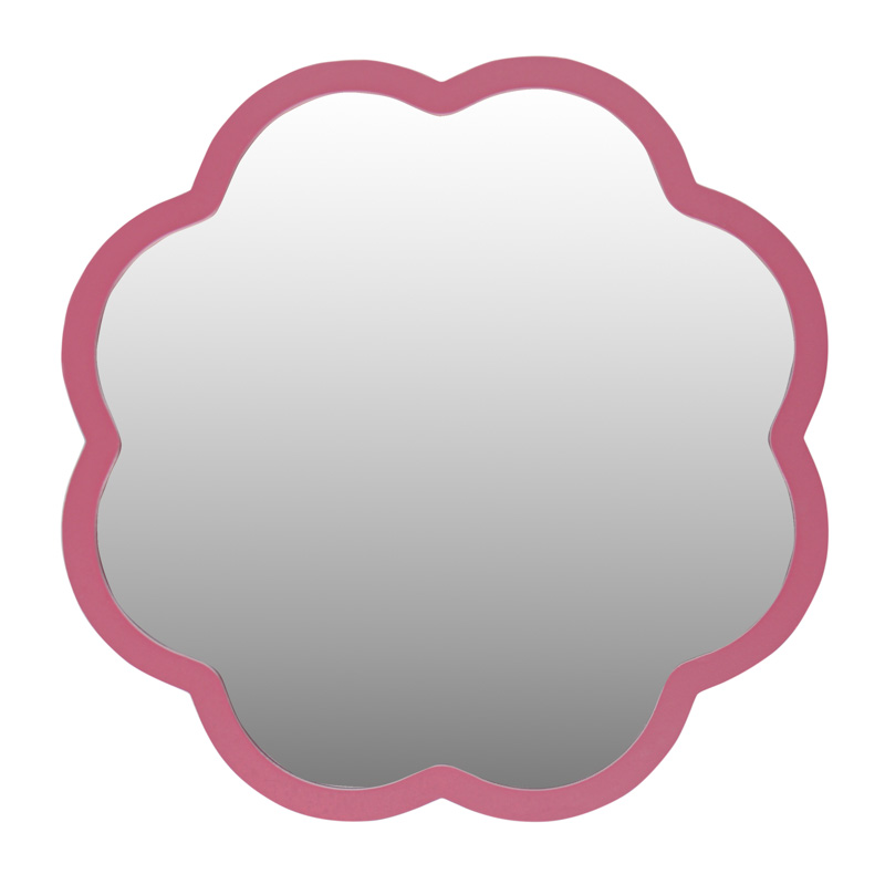 Miroir fleur prune