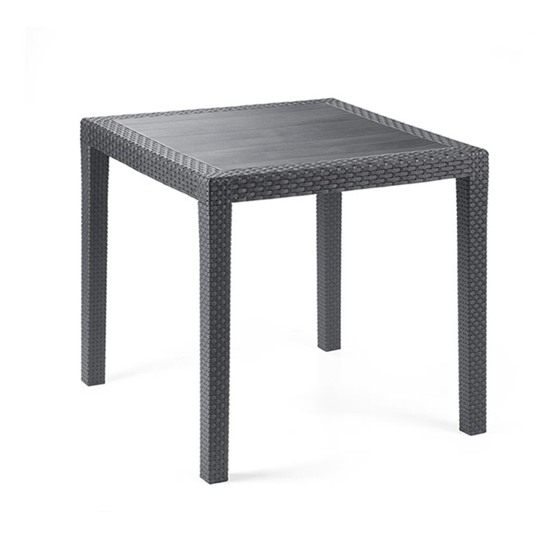 Table gris anthracite 'King'