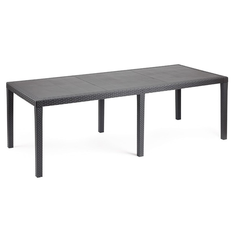 Table de jardin 'Queen' anthracite