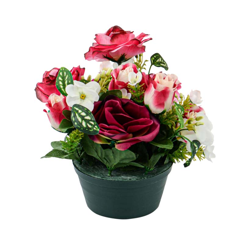 Coupe de fleurs artificielles