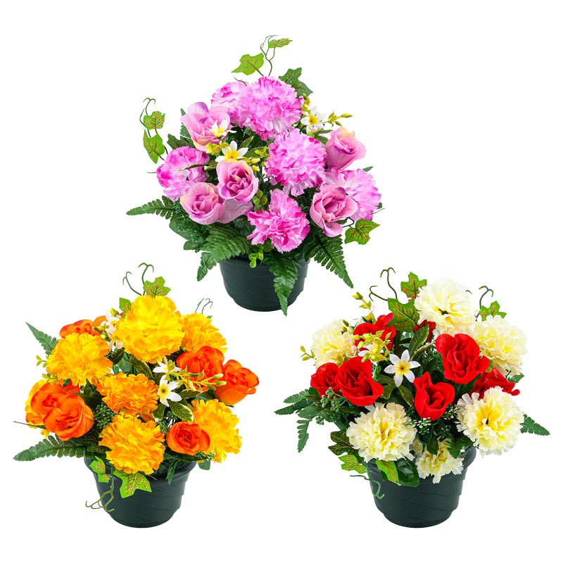 Coupe de fleurs artificielles 