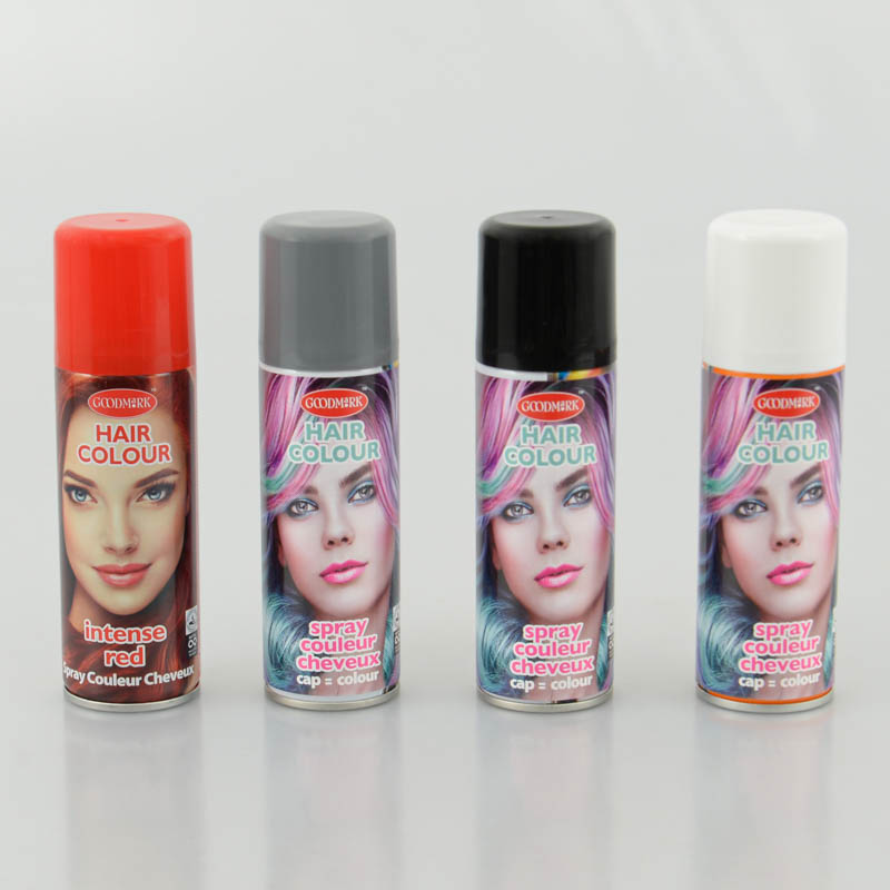Bombe spray coloration cheveux