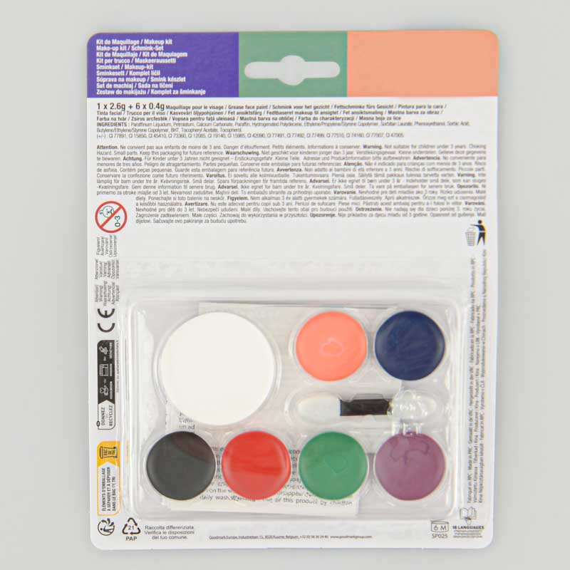 Kit maquillage citrouille