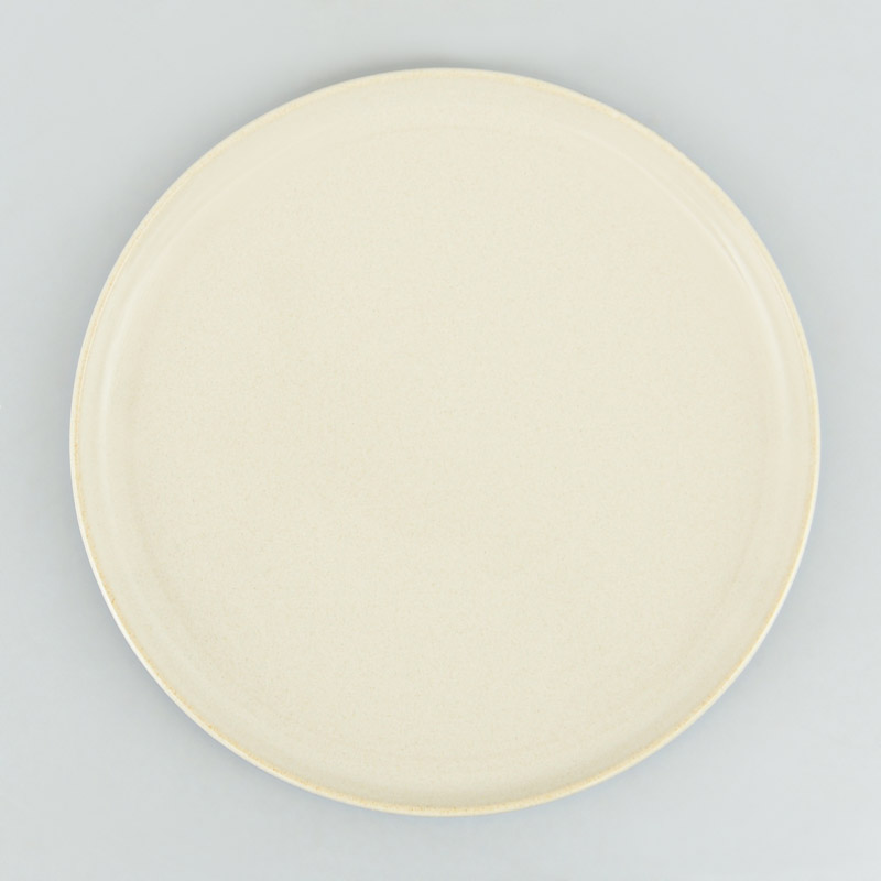 Assiette plate 'Lena' crème