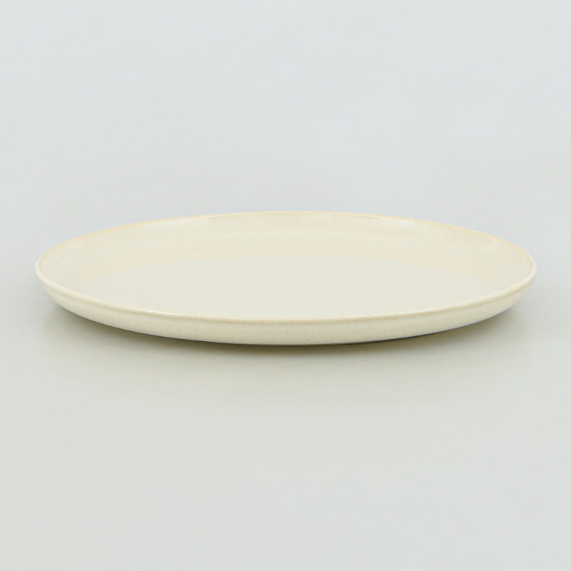 Assiette plate 'Lena' crème