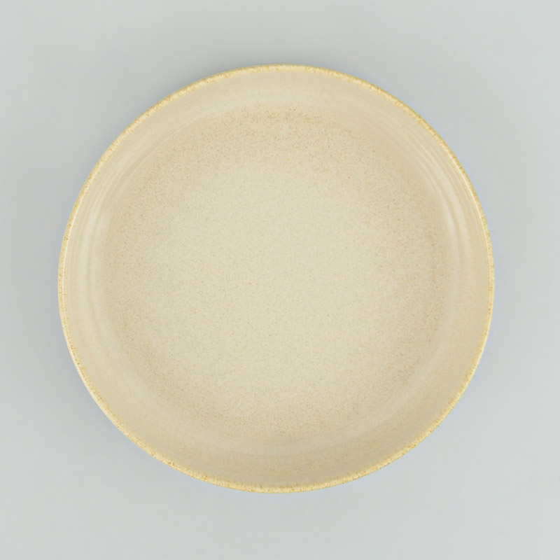 Assiette multiusage 'Lena' crème