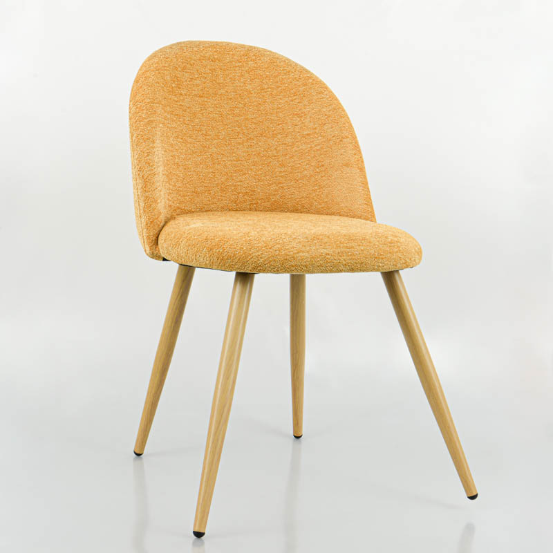 Chaise 'Romane' couleur moutarde
