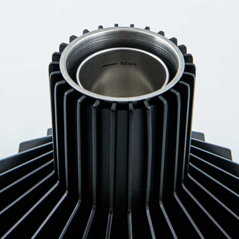 Lampe de table à éthanol